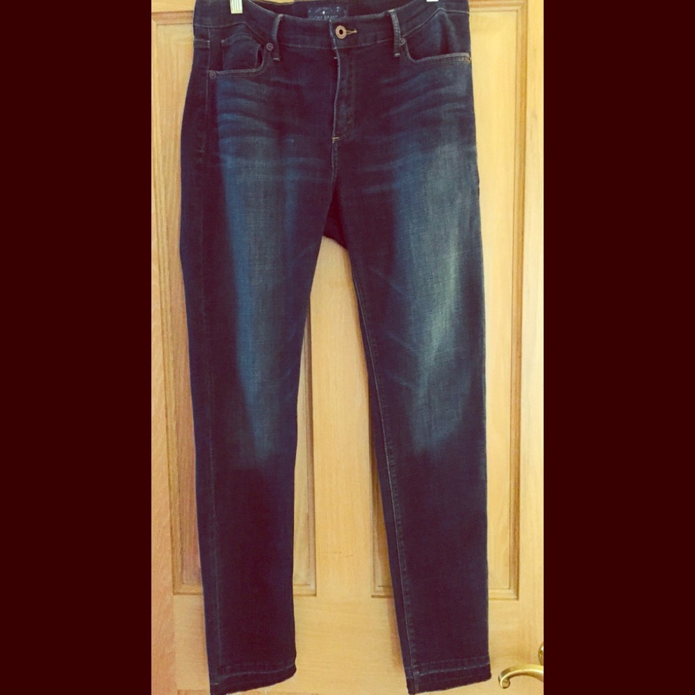 Dark wash jeans